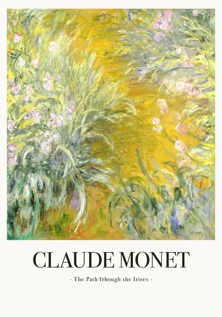 The Path Through The Irises