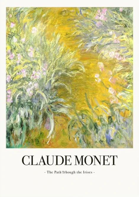 The Path through the Irises
