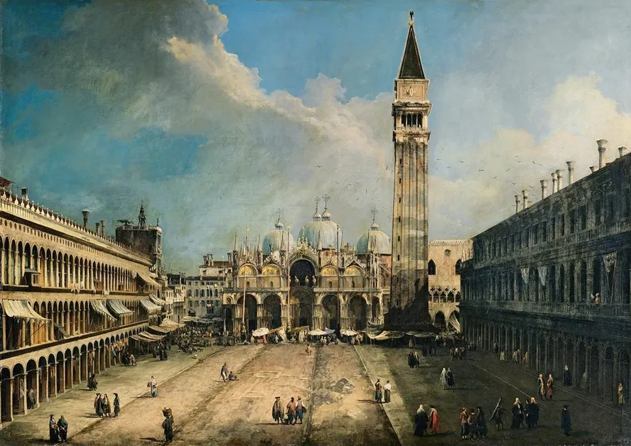 The Piazza San Marco in Venice