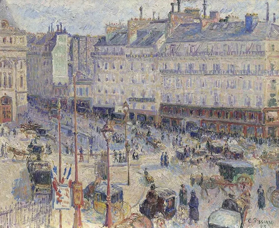 The Place du Havre, Paris