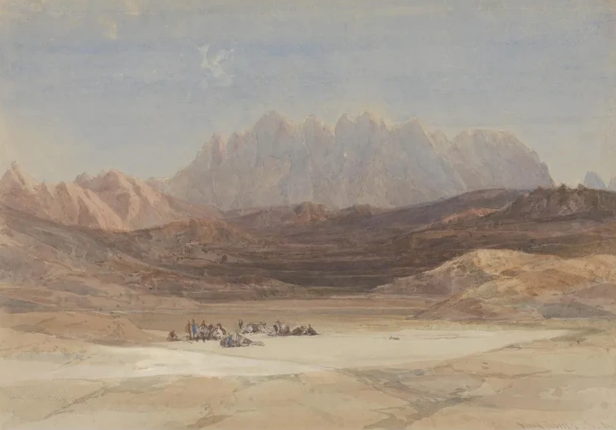 The Plain of El Raheh, Mount Sinai