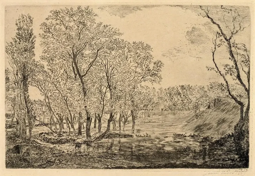 The Pool of the Poplars