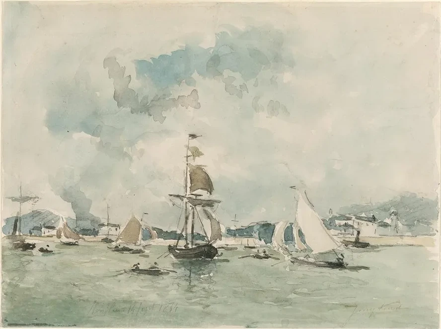 The Port of Honfleur