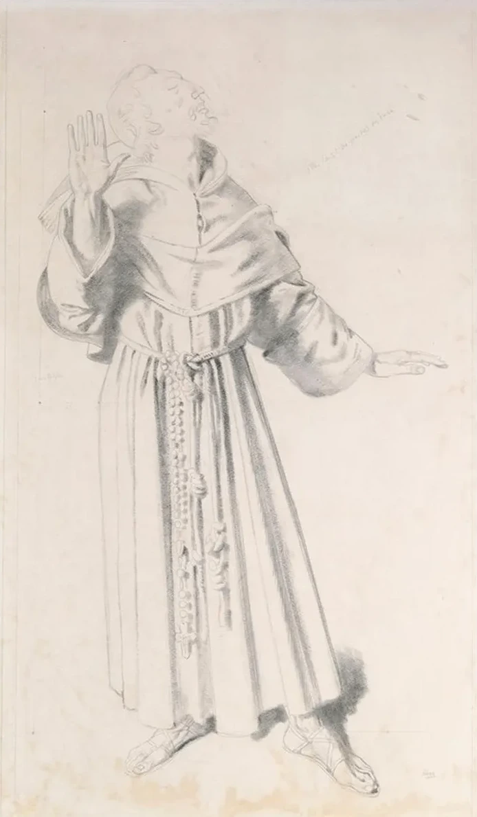 The Priest, Study for The Holy Well