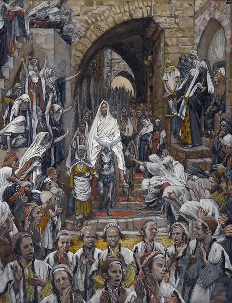 The Procession in the Streets of Jerusalem
