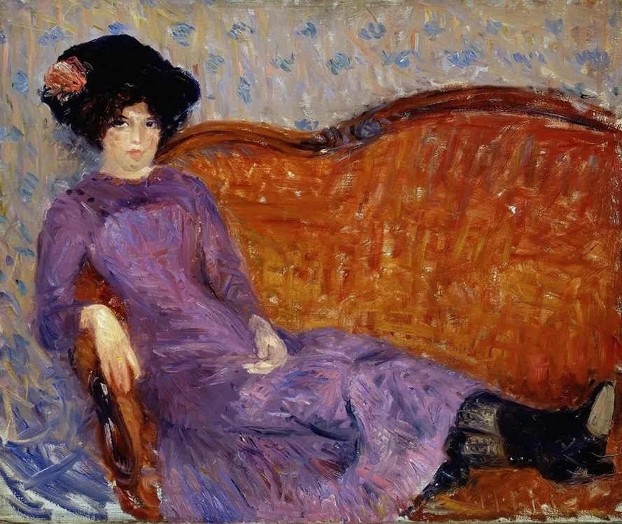 The Purple Dress