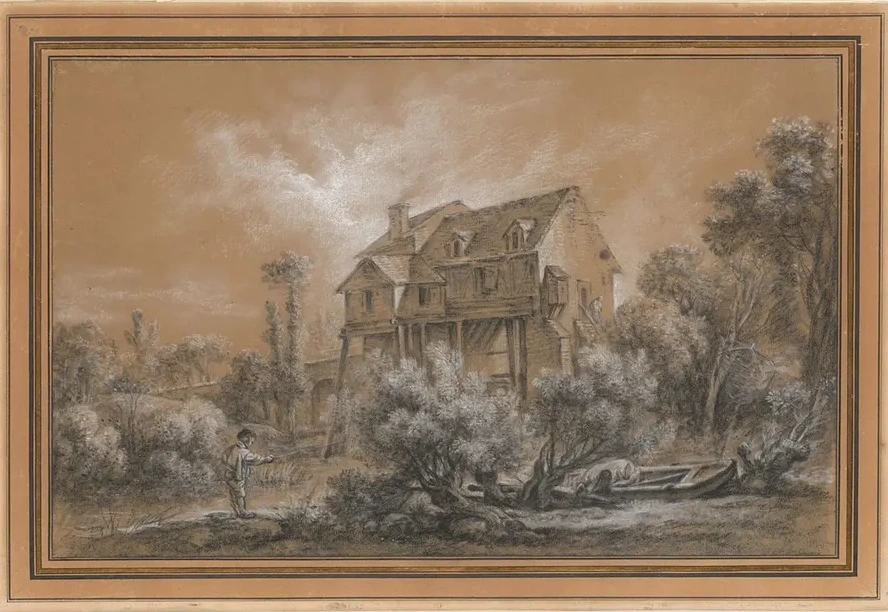 The Quiquengrogne Mill at Charenton