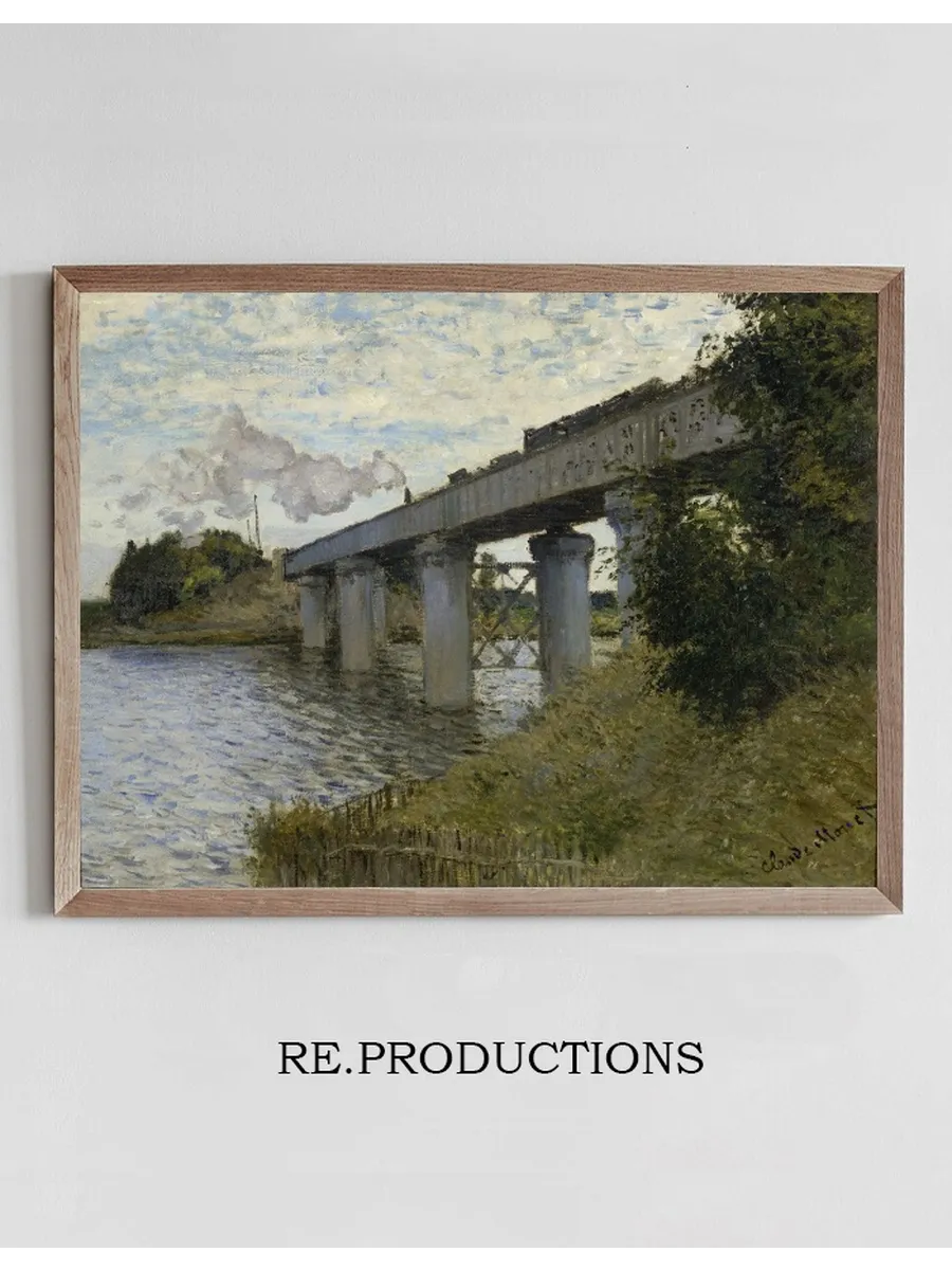 The Railroad Bridge in Argenteuil