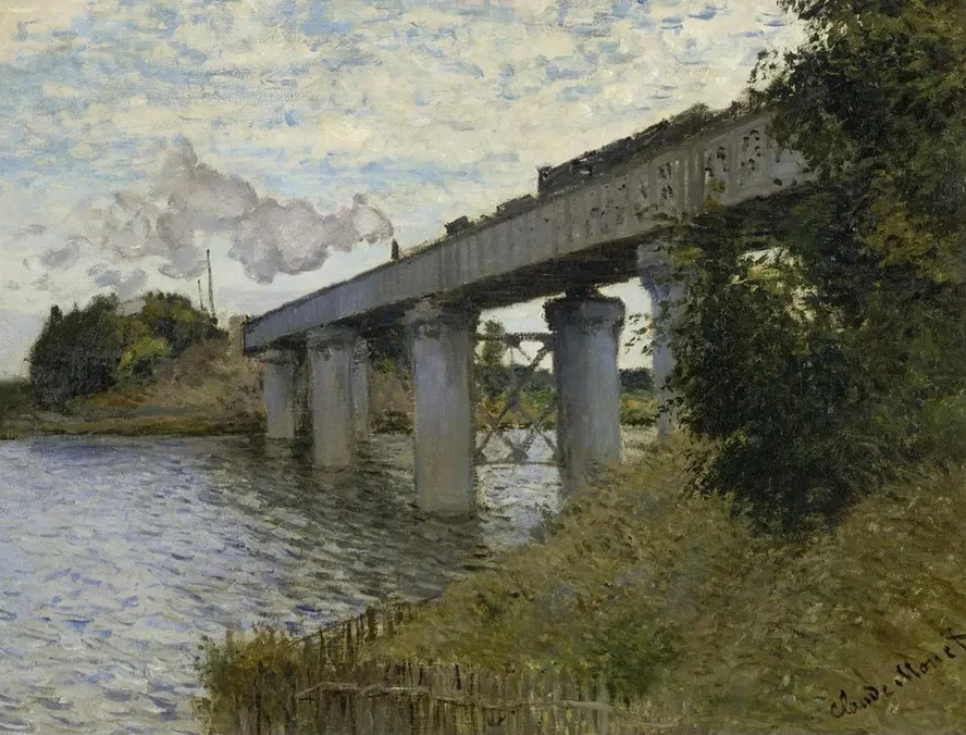 The Railroad Bridge in Argenteuil