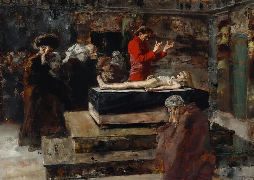 The Raising of Jairus's Little Daughter