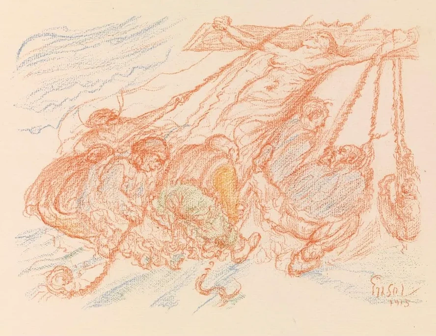 The Raising of the Cross