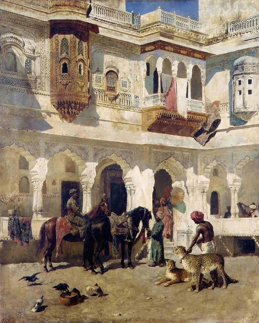 The Rajah Starting on a Hunt