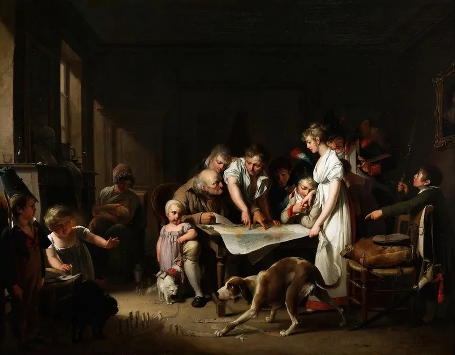 The Reading of the Bulletin of the Grand Army