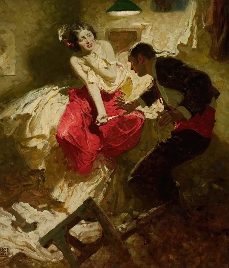 The Red Shawl