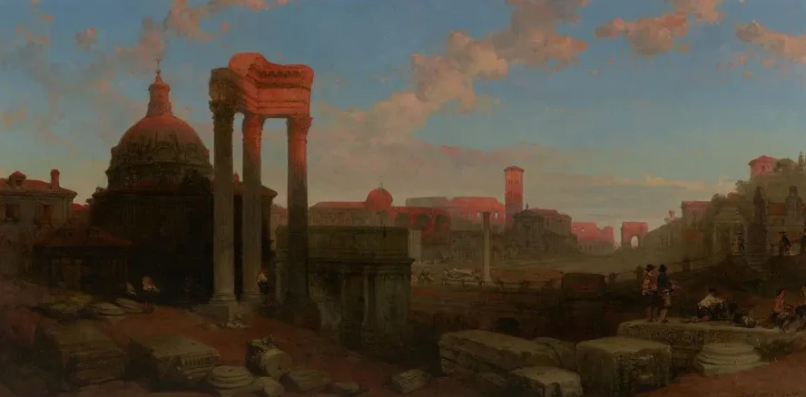 The Remains of the Roman Forum