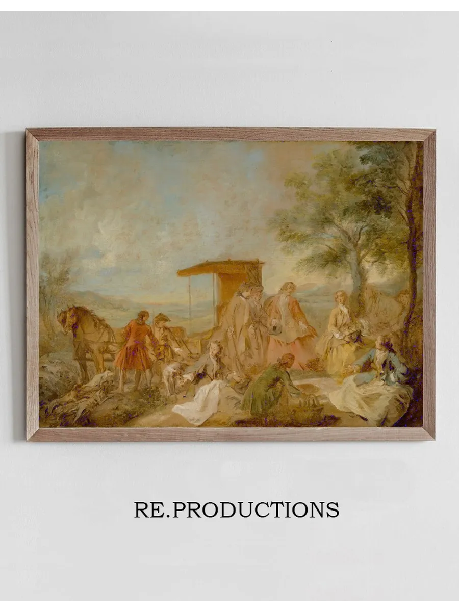 The Repast of the Hunting Party