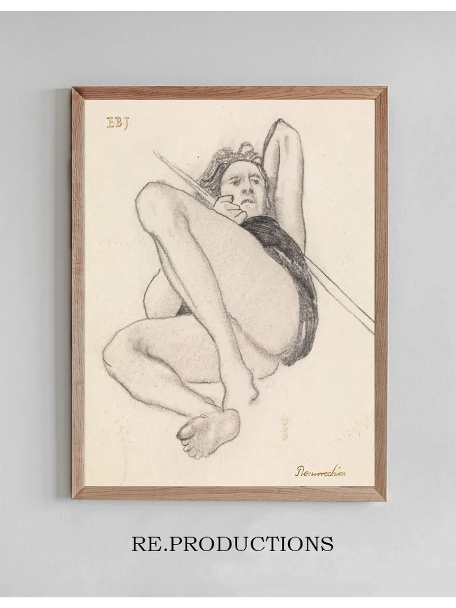 The Resurrection Study of Sleeping Soldier The Backgammon Players Sketch