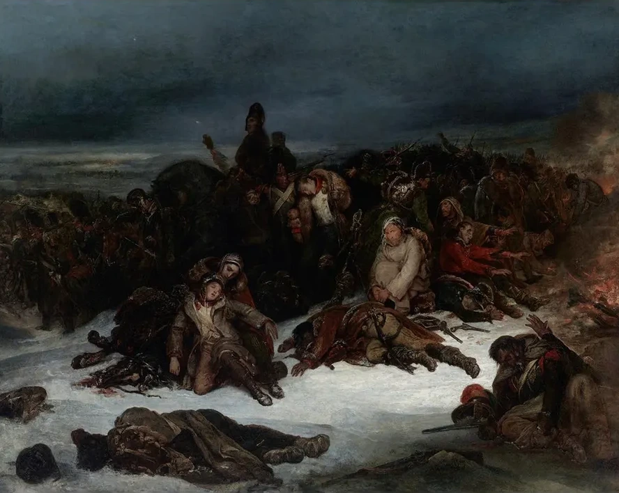 The Retreat of Napoleon's Army from Russia in1812