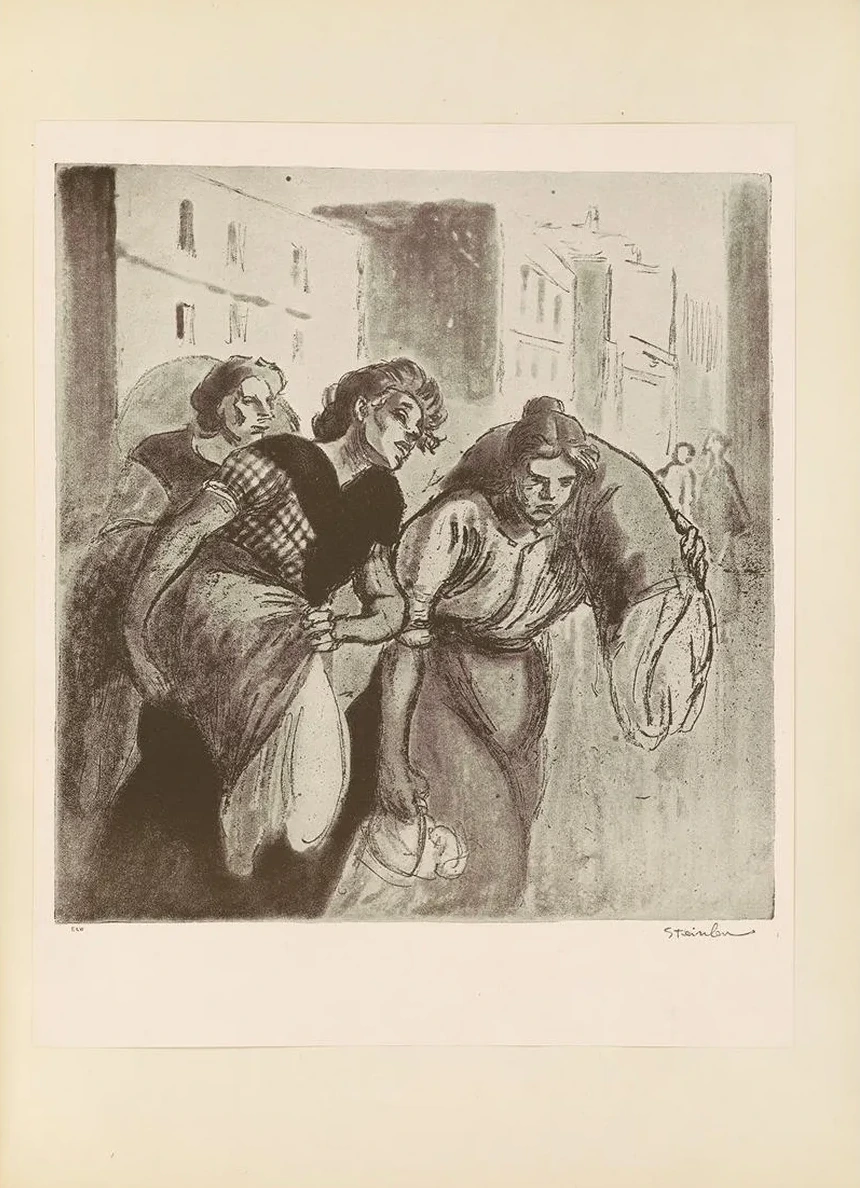The Return From The Wash - House