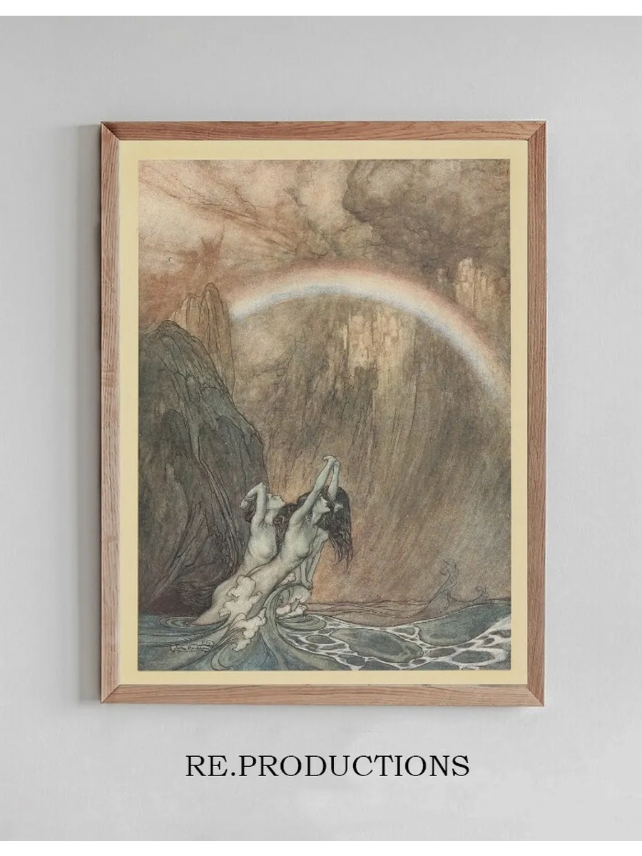 The Rhine's Fair Children, Bewailing Their Lost Gold, Weep