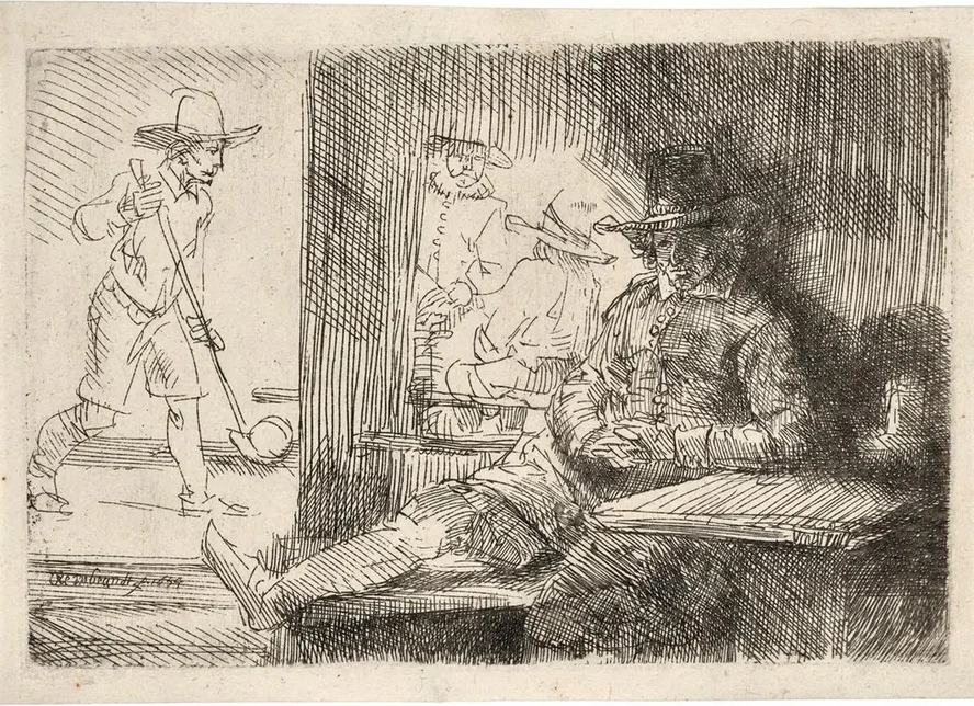 The Ringball Player (Het Klosbaantje)