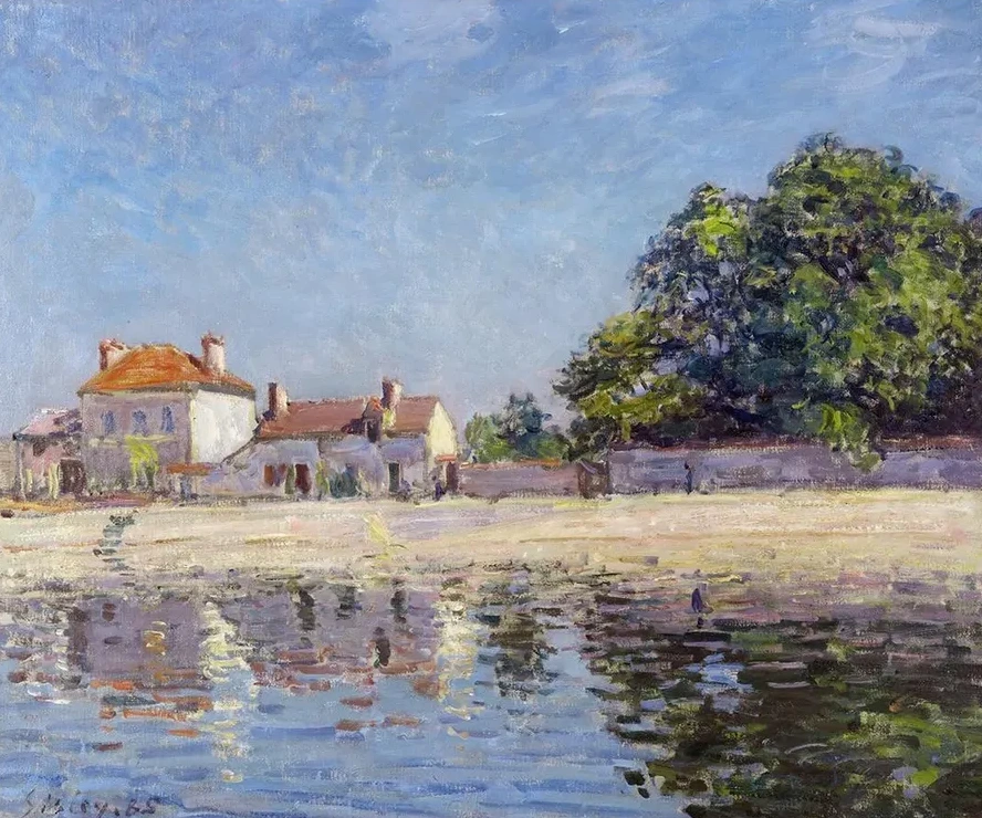 The River Loing atSaint - Mammes