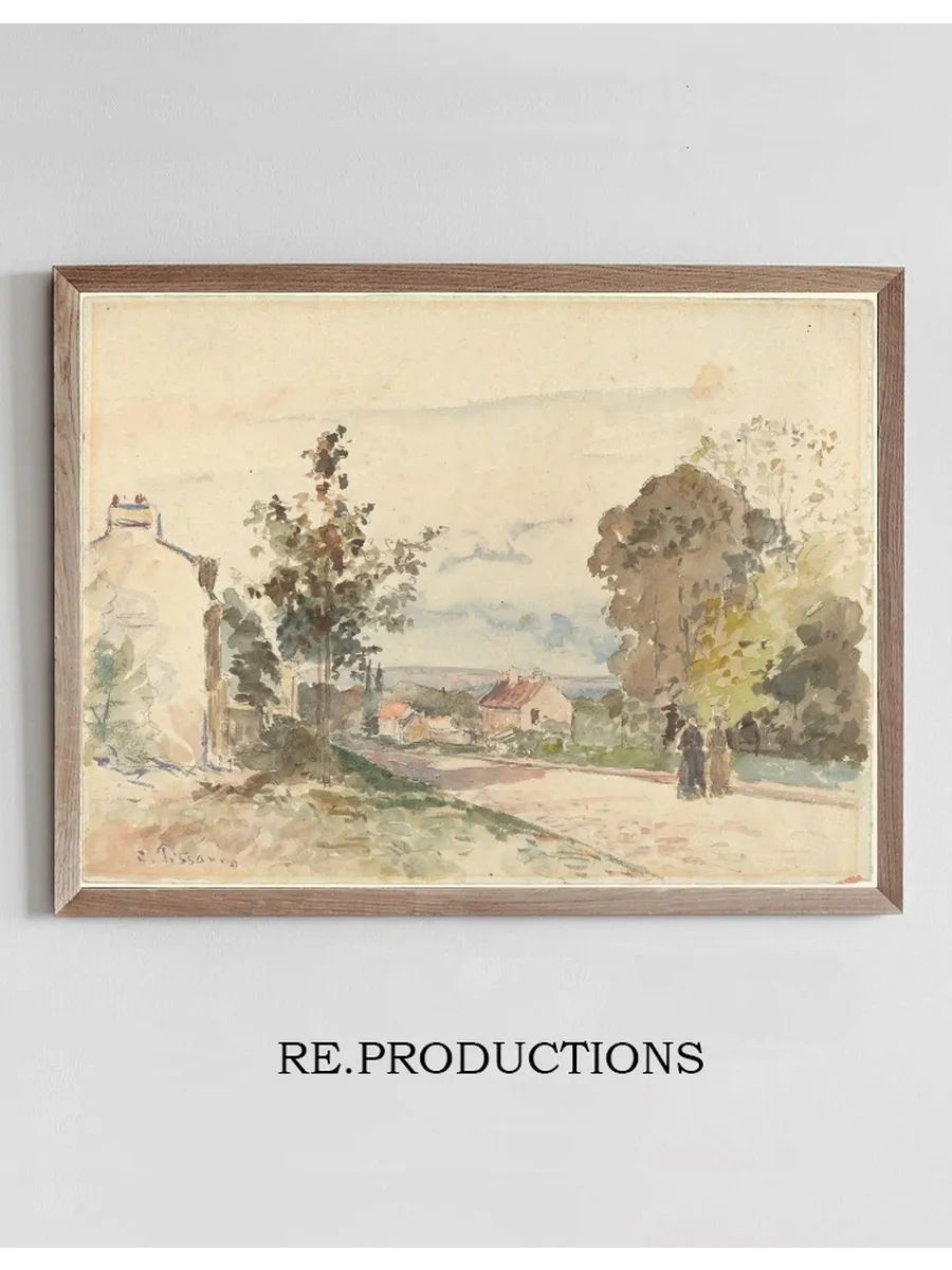 The Road from Versailles to Louveciennes