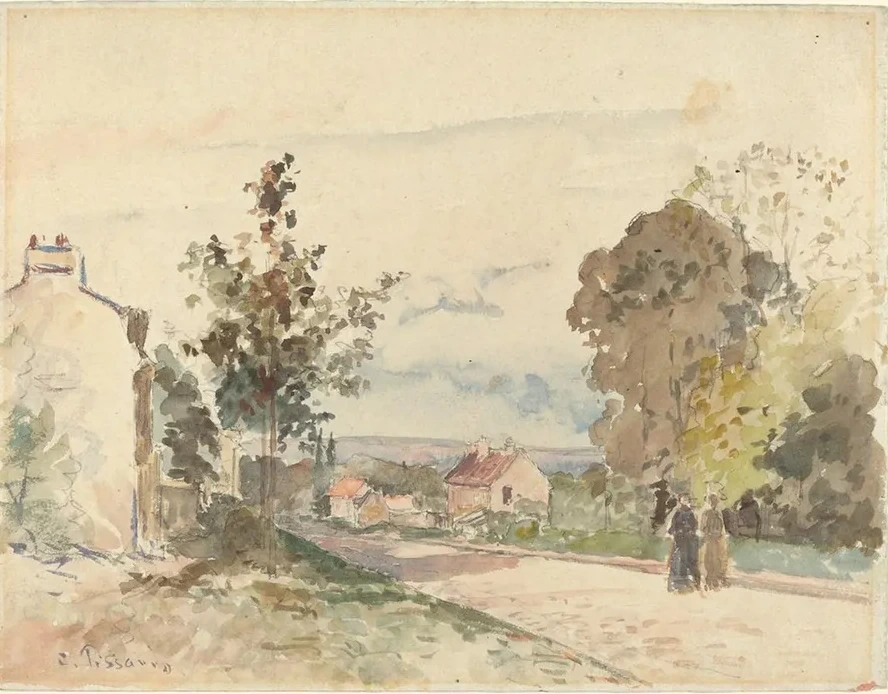 The Road from Versailles to Louveciennes