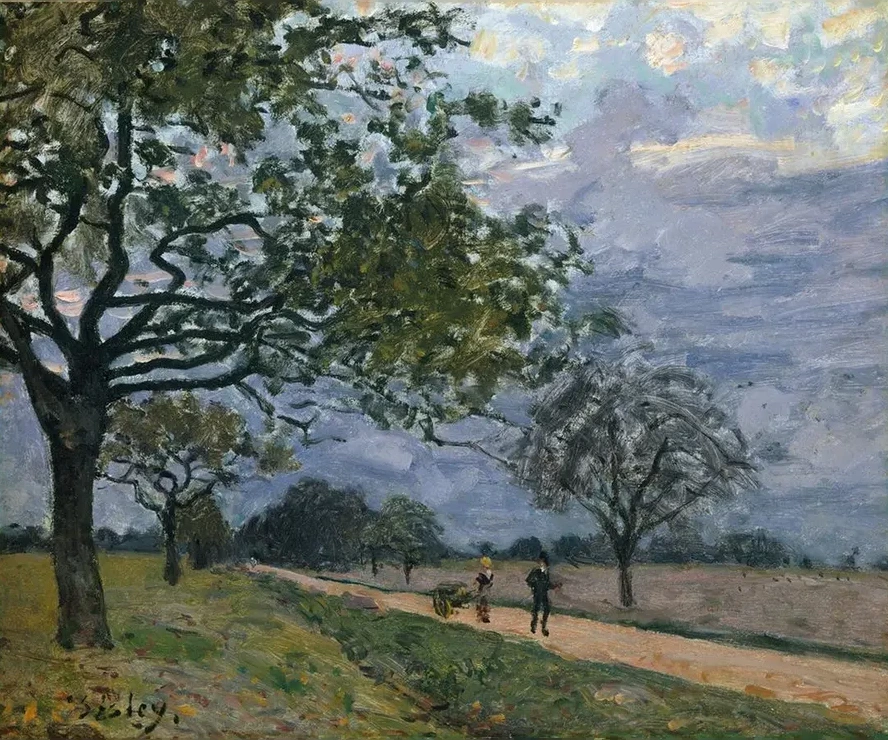 The Road from Versailles to Louveciennes