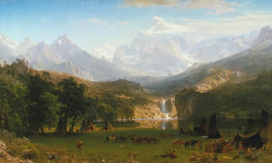 The Rocky Mountains, Lander's Peak