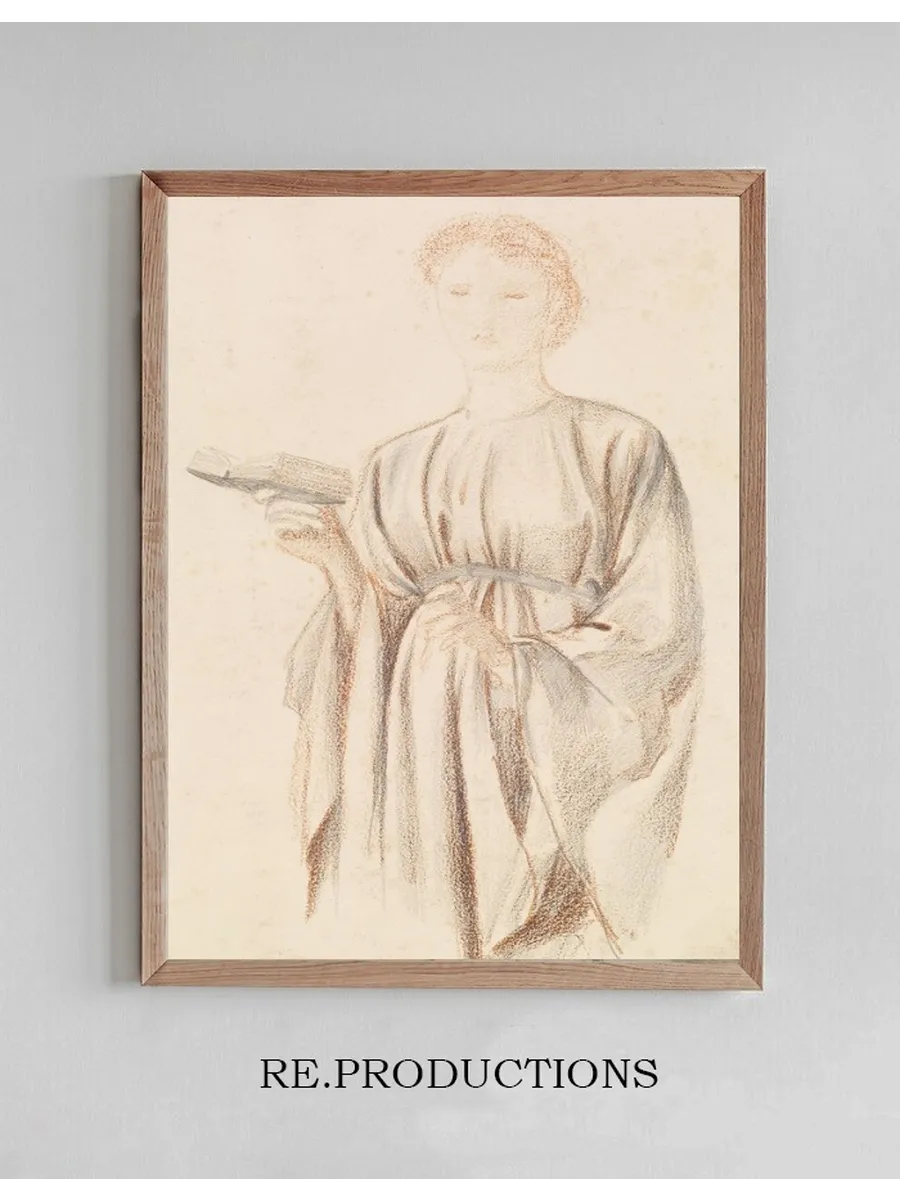 The Rose Garden Study of Georgiana Burne - Jones