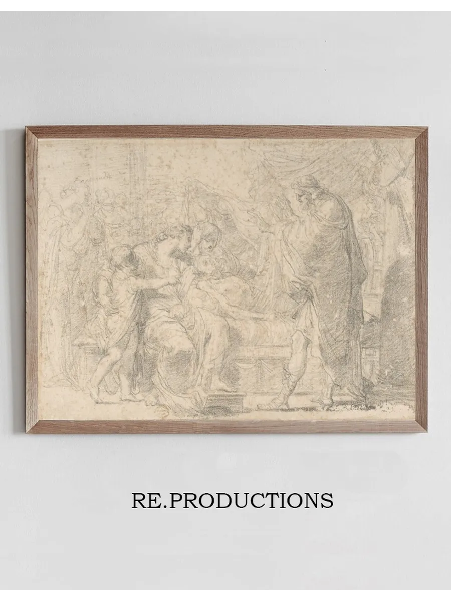 The Royal Family of Troy Mourning the Death of Hector