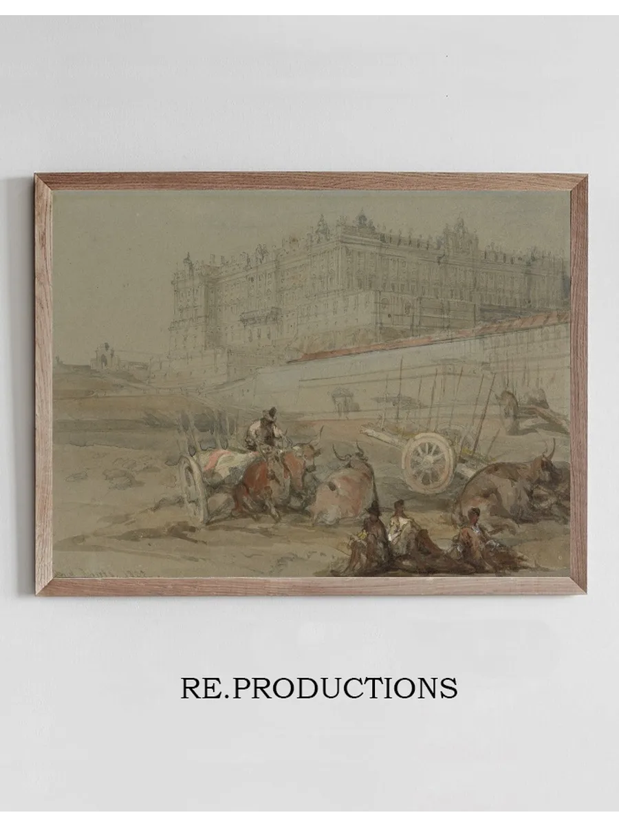The Royal Palace, Madrid, 1832