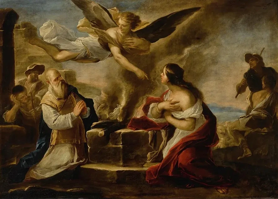The Sacrifice Of Manoah