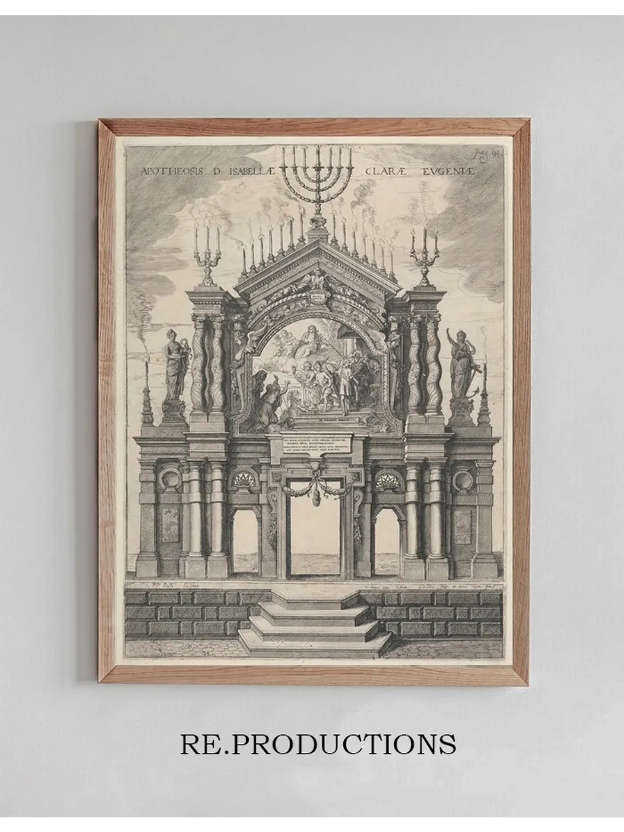 The Scene of Archduchess Isabella Clare Eugenia of Austria
