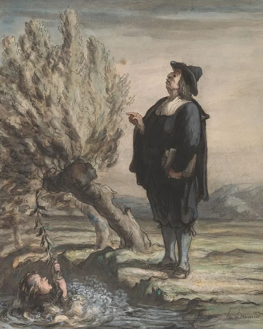 The Schoolmaster and the Drowning Child