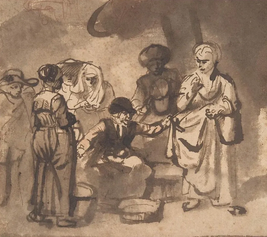 The Scolding Fishwife