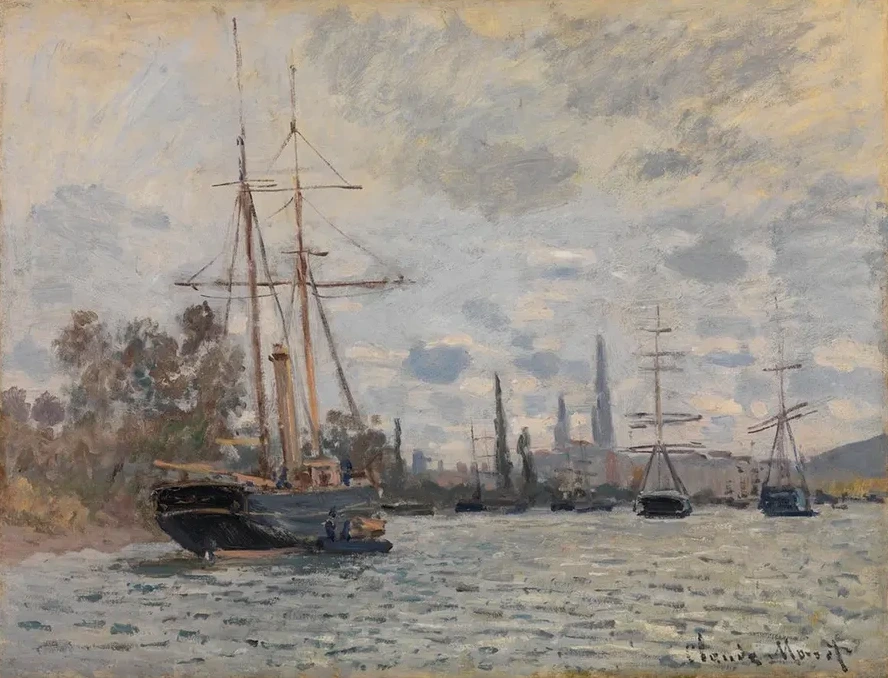 The Seine near Rouen