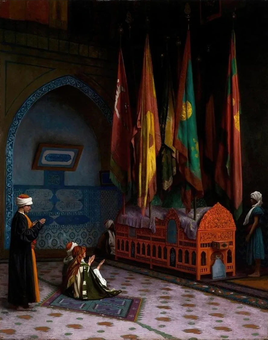 The Sentinel at the Sultan's Tomb