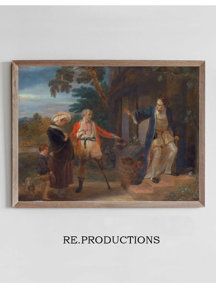 The Seven Ages of Man - The Pantaloon, As You Like It, II, vii