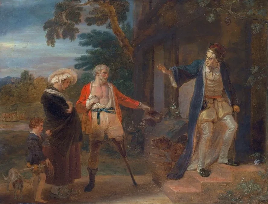 The Seven Ages of Man - The Pantaloon, As You Like It, II, vii
