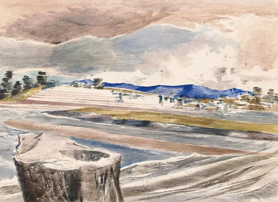 The Severn Bore near Pimlico Sands