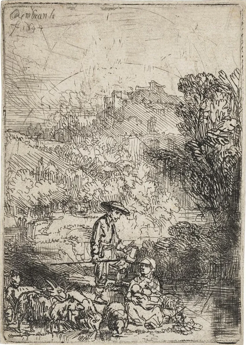 The Shepherd and his Family (Het Hardertje)