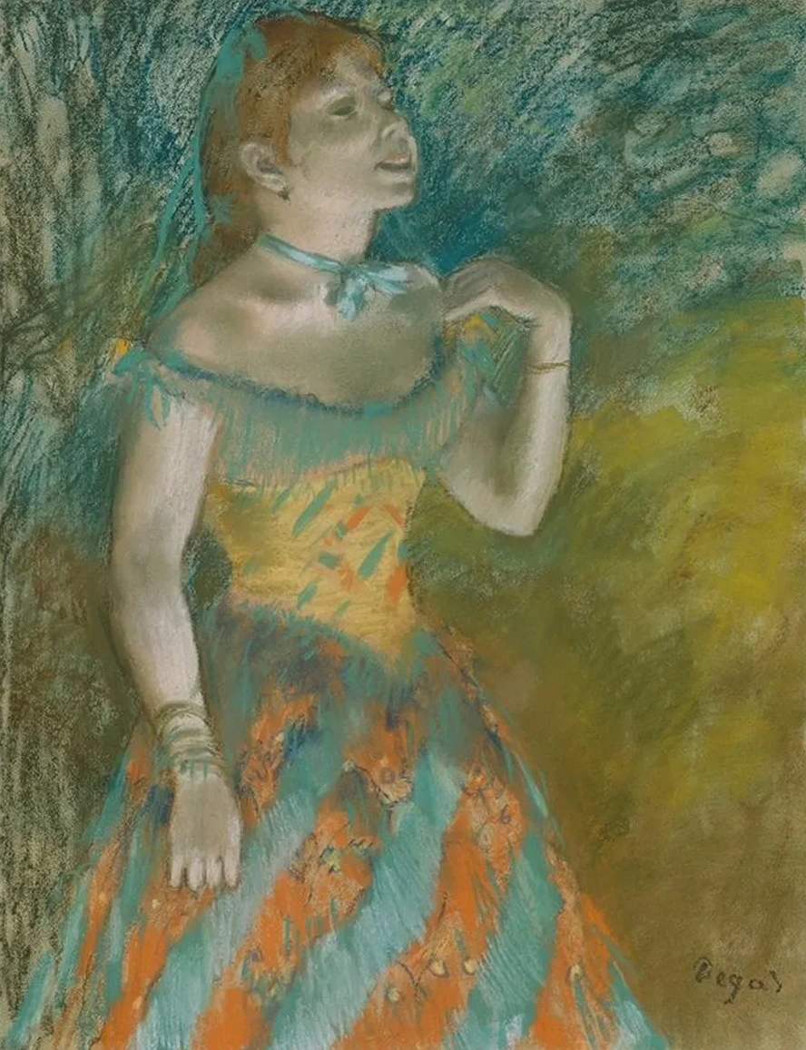 The Singer in Green