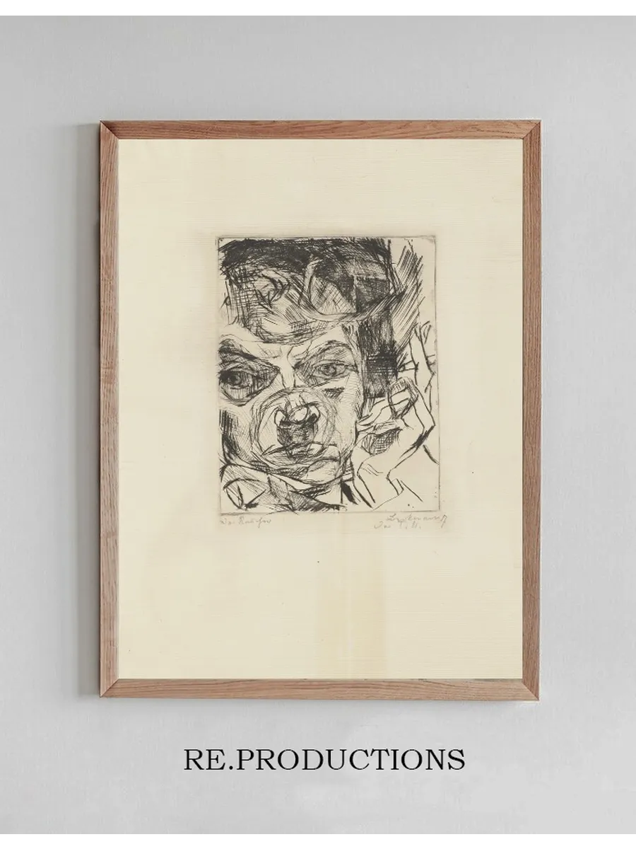 The Smoker (Self - Portrait)