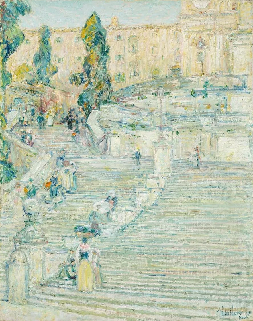 The Spanish Stairs, Rome