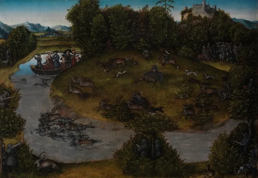 The Stag Hunt of the Elector Frederic the Wise (1463 - 1525) of Saxony