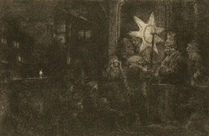 The Star of the Kings a Night Piece