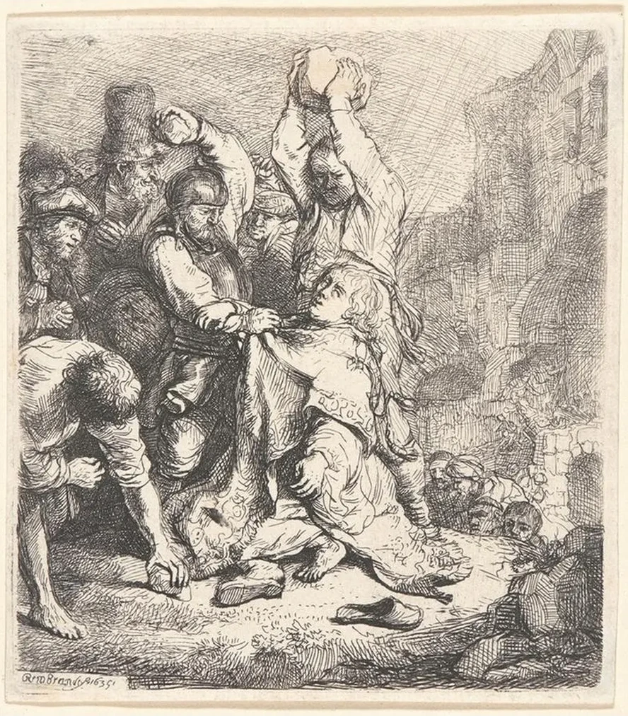 The Stoning of St. Stephen