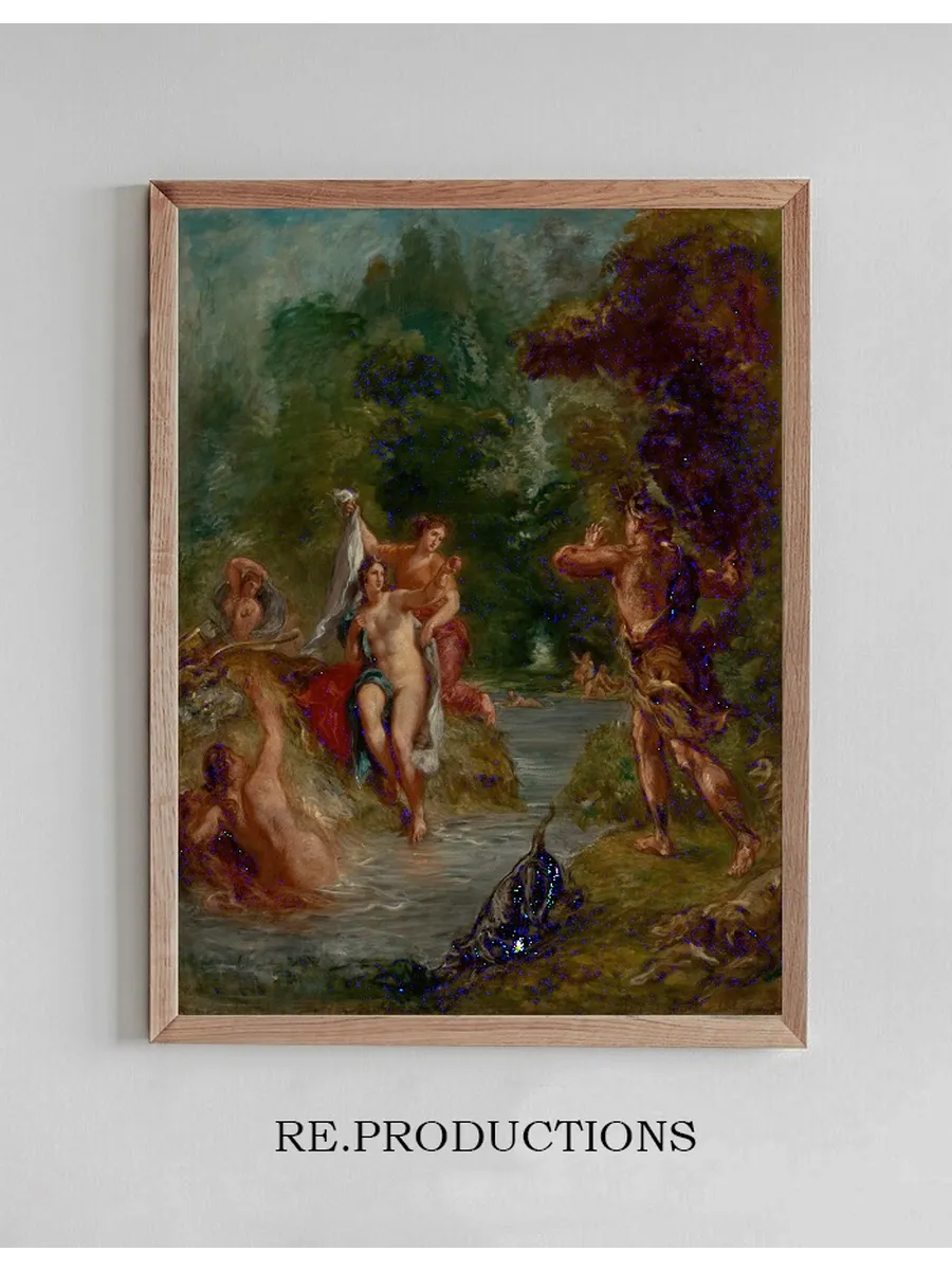 The Summer Diana Surprised by Actaeon